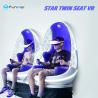 Buy cheap 2 Players 9D VR Simulator 360 Degree Wind Blowing , Leg Sweep For 4+ Years Old from wholesalers