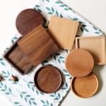 Customized Cork Coasters for Drinks Cute Large Round Outdoor Cup Coasters for