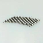 WP Sharpened Pure Tungsten Electrodes / Tungsten Welding Electrodes 75mm Length