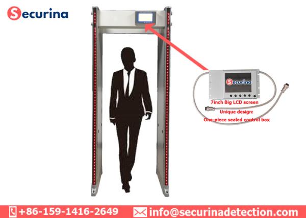 Buy cheap Outdoor Indoor IP65 Walk Through Body Scanner Security Archway Fireproof Frame from wholesalers
