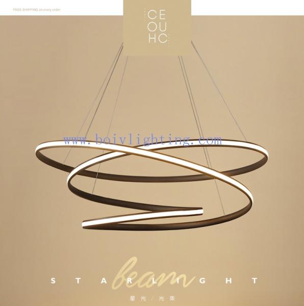 Buy cheap Black outlight LED Pendant Dinner Lightd 87W 800*800*150MM Good Design from wholesalers