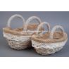Buy cheap wicker basket manufacturer garden basket set willow plant baskets stock fast shipment from wholesalers