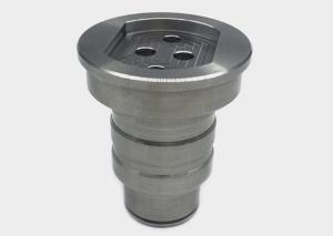China custom anodizing stainless steel round column cnc milling lathe parts with holes hollow for textile machinery on sale