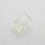 JY-120 28mm PP Plastic Pipe Clamp Fittings For Label Holder