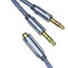 Buy cheap 2 In 1 3.5MM Audio Cables Supporting Headphone Microphone Speaker from wholesalers