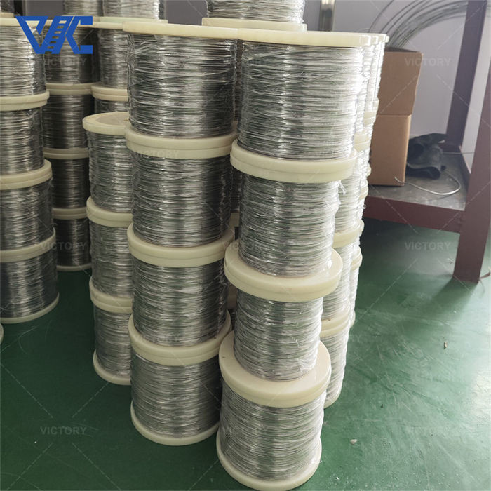 Electric Heating Element Cr10Ni90 Nichrome Alloy Wire NiCr Wire With High Resistivity