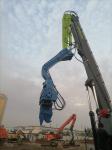15 Meter Hydraulic Pile Driving Machine Pile Hammer Eco Friendly
