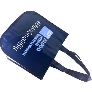 35x15x40cm 120gsm CMYK Woven Polypropylene Bags With Handles