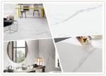 Full Glazed Marble Effect Ceramic Floor Tiles Customized / Color / Size / Logo