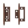 Buy cheap 4 Inch 2.0mm Plastic Surface Iron Fan Shaped Door Hinges from wholesalers