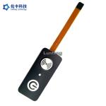 3M468 Rear Adhesive FPC LED Membrane Switch Good Sealing 1.0mm Pitch