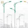 Buy cheap Steel Pole Manufacturer 12M Galvanized Street Light Pole Steel Single Arm pole from wholesalers