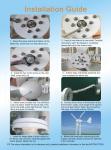 12V/24V 400w/500w Hot Sale Residential Wind Power Generator M3 Model,Permanent