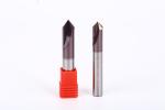TiAlN Coating Chamfer Machining Tool Shank Diameter 3-6mm For Industrial