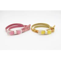 Buy cheap Fashion Plastic Bowknot Childrens Leather Belts Custom Logo 95 - 100cm Length product