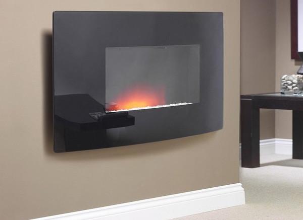 Buy cheap ANSI Z97.1 Standard Curved Tempered Glass Black For Fireplace from wholesalers