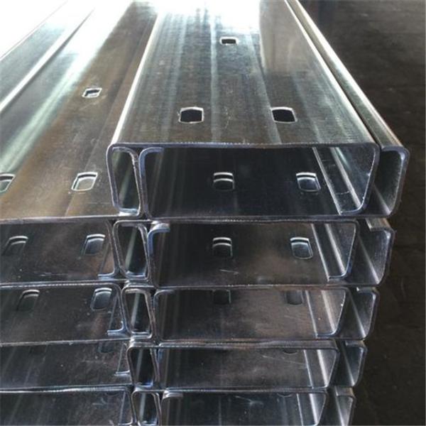 Buy cheap High Rigidity Rolled Steel Channel Section , Structural Steel C Channel Profiles from wholesalers