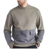Buy cheap 100 Cotton 250gsm Men Plain Crew Neck Sweatshirt Heavyweight Crewneck Sweatshirt from wholesalers
