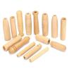 Buy cheap Assorted Wooden Handle Funiture Wooden Door Handle Pull Handles Kitchen Cabinets Drawers from wholesalers