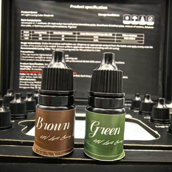 Quality 18 Colors Dental Stain And Glaze 3D Print Resin Glaze Environmentally Friendly and Non-Toxic Low Odor for sale