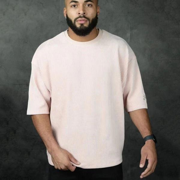 Buy cheap Luxury Quality Cotton Loose Fit Little Drop Shoulder Brand Blank Oversized Men T Shirt from wholesalers