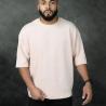 Buy cheap Luxury Quality Cotton Loose Fit Little Drop Shoulder Brand Blank Oversized Men T Shirt from wholesalers
