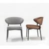Buy cheap Elegant iron metal armless fabric dining chair for Home Restaurant Hotel from wholesalers