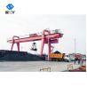 Buy cheap Industrial Shore EOT Double Girder Gantry Crane With Grab Bucket from wholesalers