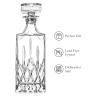 Buy cheap Wholesale Vintage Factory High Quality Crystal Oxford Glass Whiskey Wine Decanter from wholesalers