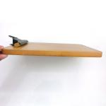 Wooden Clipboard Low Profile Hardboard Wooden Clipboard Writing Board Drawing
