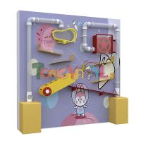 Buy cheap Safety Soft Play Equipment 0.35KW Playground Wall Games Fine Workmanship product