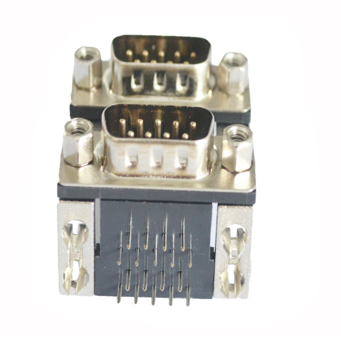 Flame Retardant Plug In Type 25 Pin Female Male D Sub Connector