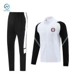 OEM Football Training Tracksuit Insulated Jacket Pants Moisture-Wicking Fabric