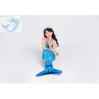 Buy cheap Anti -UV Realistic Looking Mermaid Tails Aqua Color Lasting Long Time product