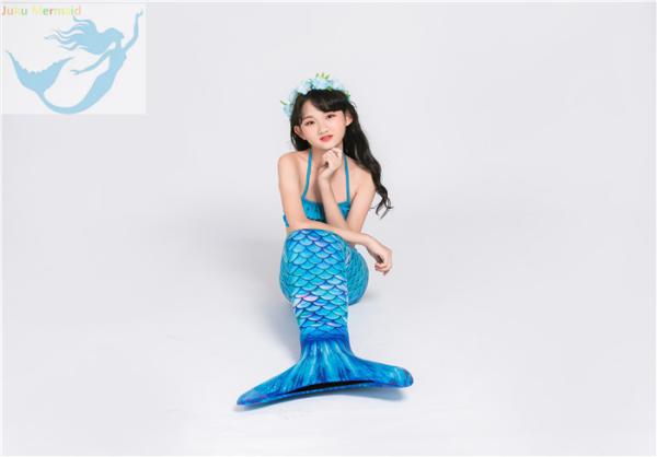 Buy cheap Anti -UV Realistic Looking Mermaid Tails Aqua Color Lasting Long Time from wholesalers