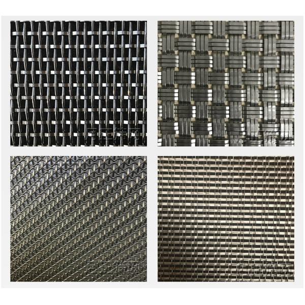 Color Electroplated Woven Wire Mesh Partition Walls Decorative Brass Mesh Screen