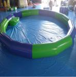 Buy cheap High Strength PVC Swimming Pool , PVC Inflatable Lap Pool  4.5M*4.5m For Kids Swimming Pool Material from wholesalers