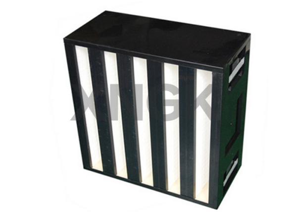 Buy cheap Cleanroom V Bank 24x24x12 hepa filter from wholesalers