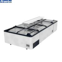 Buy cheap 220V-240V Supermarket Display Freezer Multipurpose Painted Steel Material product