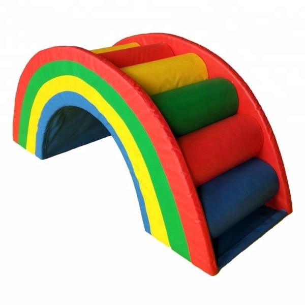 Buy cheap Rainbow Style Indoor Soft Play Equipment , Colorful Commercial Play Equipment from wholesalers