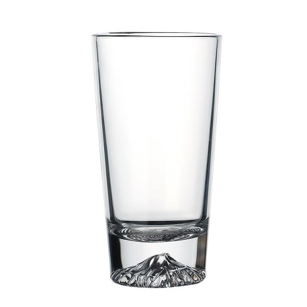 Buy cheap High Borosilicate Glass Ribbed Highball Glassware 10 Oz Collins Glass from wholesalers