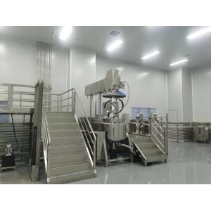 Buy cheap Customized Lotion Making Machine 380V Lotion Mixing Tank Emulsifying product