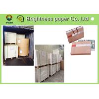 Buy cheap High Bulk Large Cardboard Sheets , Compressed Paper Board For Making Hangbag product