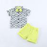Buy cheap Children'S Outfit Sets Boys Shirt Shorts Suit Bow Tie Three Piece Set from wholesalers