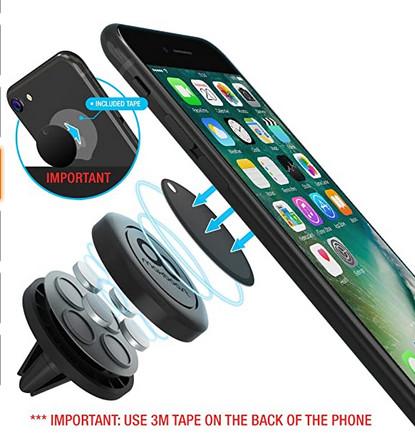 Car Mount Universal Air Vent Magnetic Phone Car Mounts Holder for iPhone 11 Pro