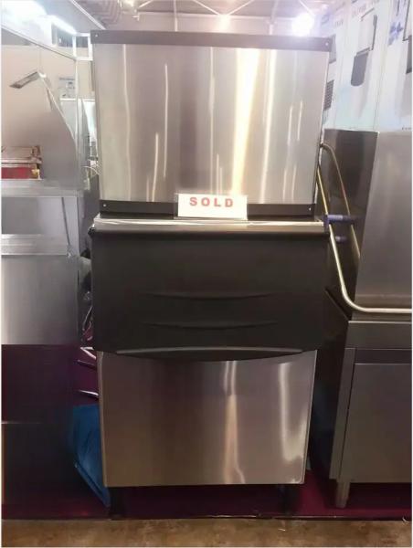 Buy cheap 455kg CE Semi Crystal Cube Ice Maker Commercial In Bar Milk Tea Seafood Sashimi Shop from wholesalers