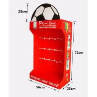 Buy cheap Red Cardboard Sidekick Displays , Eye - Catching Corrugated Cardboard Shelves product