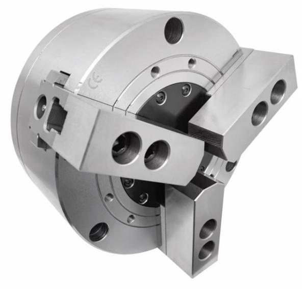 Buy cheap 6 Inches CNC Power Chuck Solid 250mm 3 Jaw Hydraulic Chuck Jaws from wholesalers