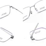 New Designer Fashion Glasses High End Β Titanium Glasses Frame