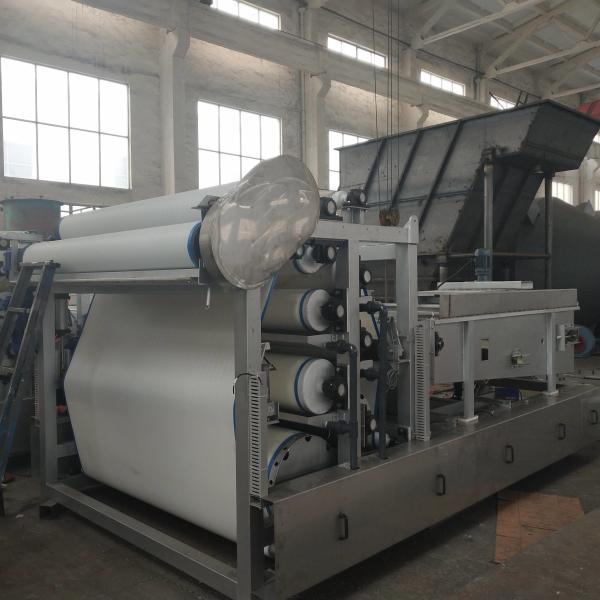 Buy cheap Stainless Steel Slurry Dewatering Equipment , 10m3/h Belt Press Wastewater Treatment from wholesalers